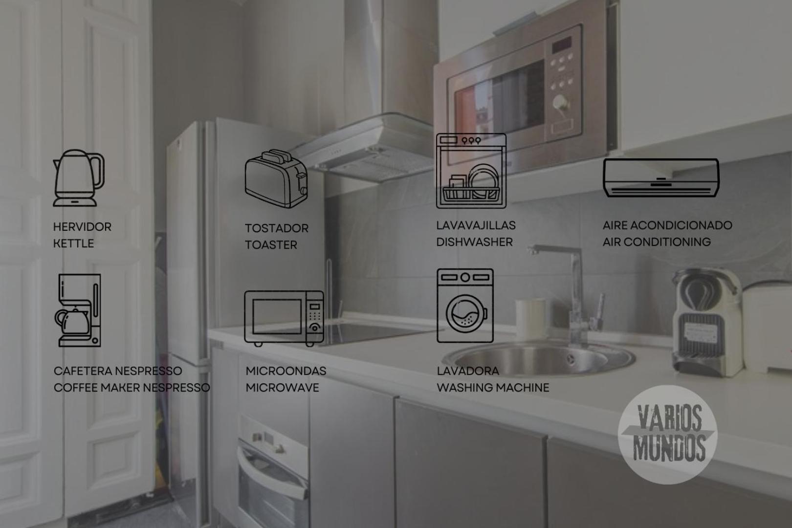 Great Apt Para 6Pax In The Heart Of Madrid Center Bagian luar foto